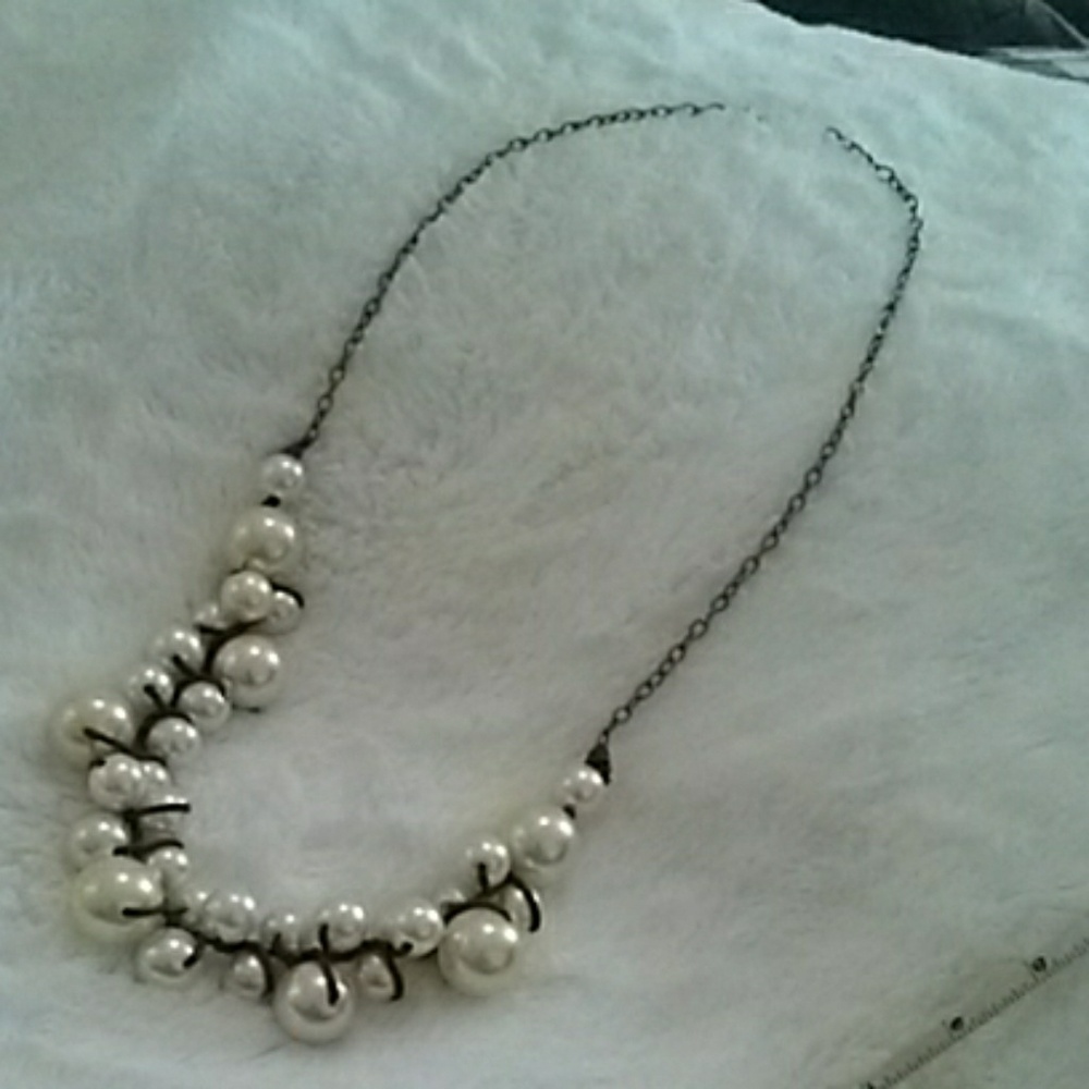 Big beaded necklace